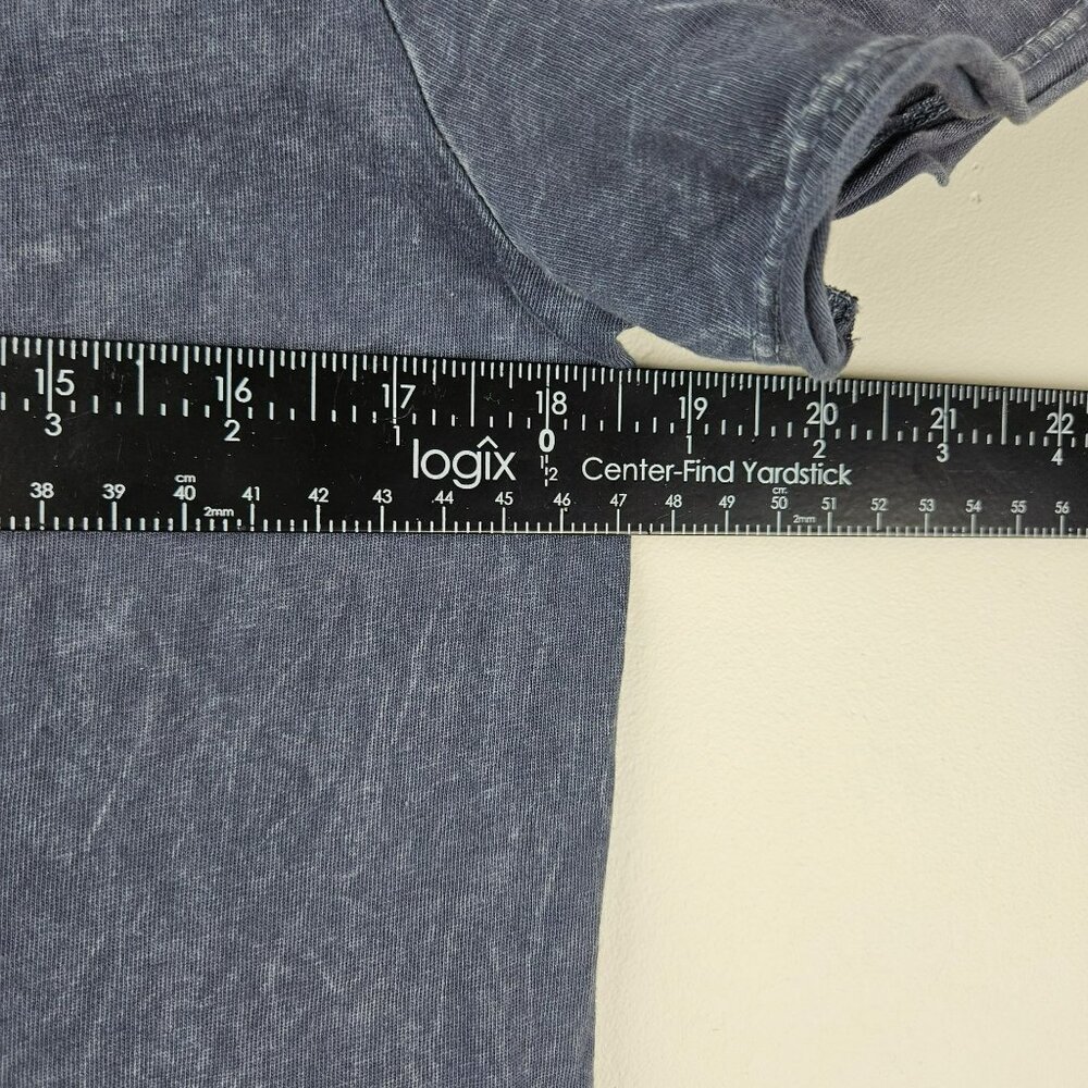 T.LA Tshirt Tee Sz S Gray Cotton Keyhole Cutout Soft Clean Grunge Boho Nice! - Picture 7 of 10